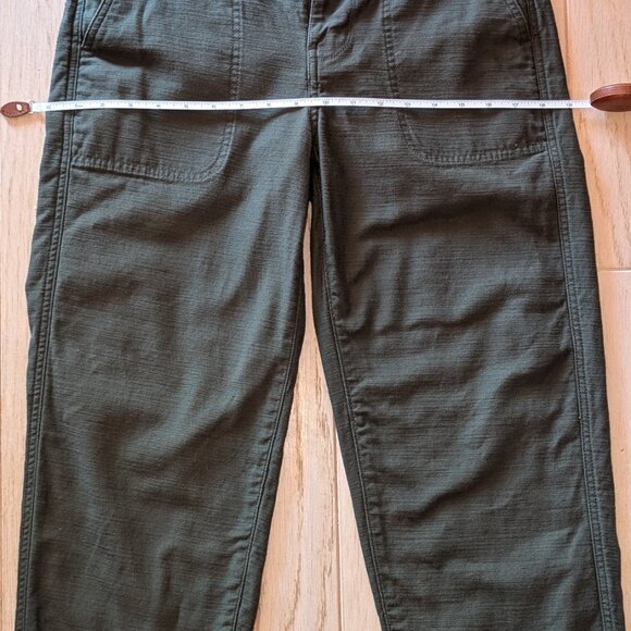 J. Crew Forest Green Utility Pants - Picture 5 of 7